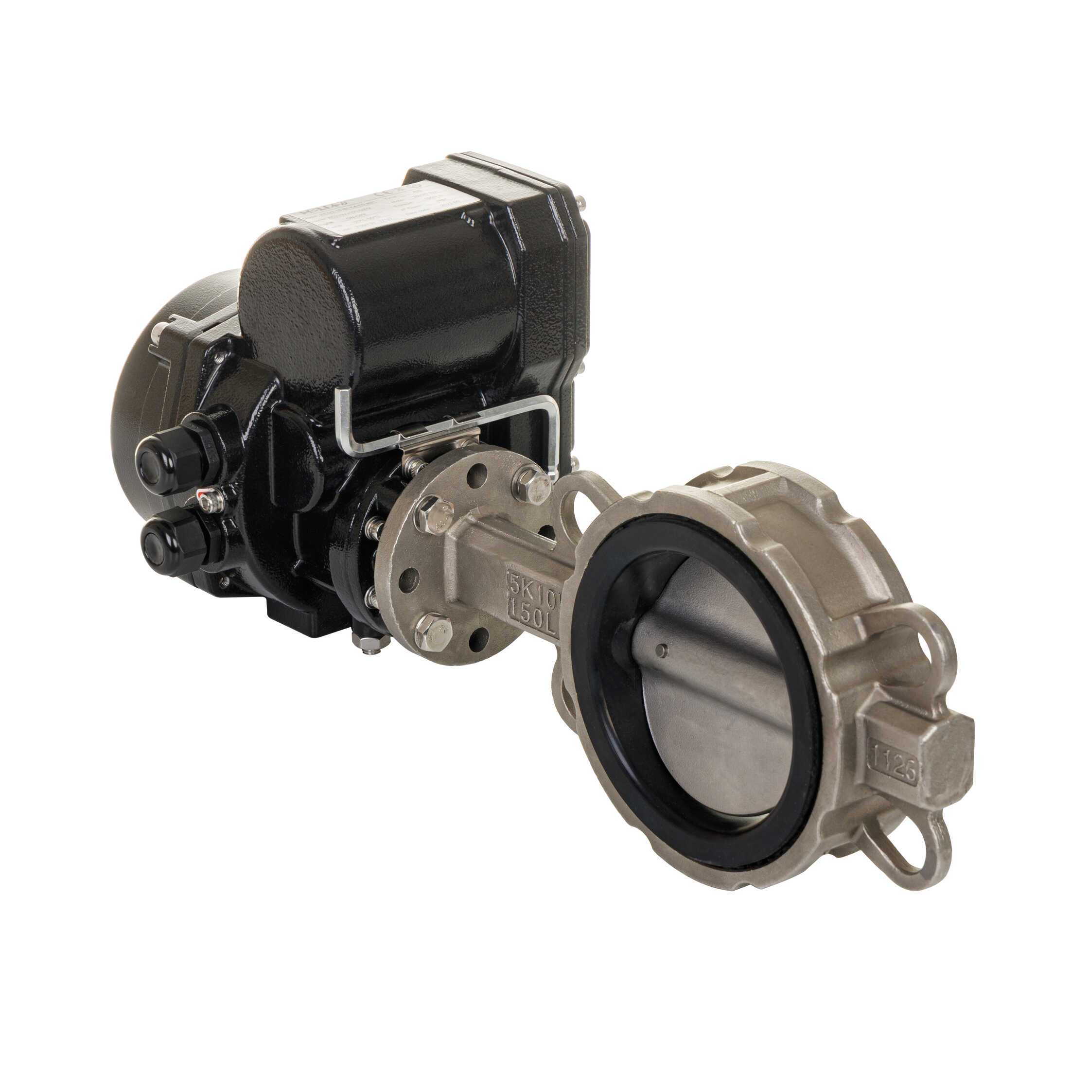 锂电电动对夹式蝶阀 锂电电动对夹式蝶阀